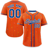 Custom Stripe Fashion Personalized Star Pattern Authentic Baseball Jersey for Men/Women 