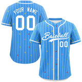 Custom Stripe Fashion Personalized Star Pattern Authentic Baseball Jersey Special style