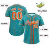 Custom Stripe Fashion Personalized Star Pattern Authentic Baseball Jersey for Men