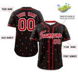 Custom Big Size for Men Stripe Fashion Personalized Star Pattern Authentic Baseball Jersey