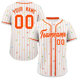 Custom Stripe Fashion Personalized Star Pattern Authentic Baseball Jersey 