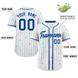 Custom Stripe Fashion Personalized Star Pattern Authentic Classic Style Baseball Jersey