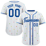 Custom Stripe Fashion Personalized Star Pattern Authentic Classic Style Baseball Jersey
