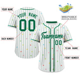 Custom Stripe Fashion Personalized Star Pattern Special style Authentic Baseball Jersey