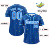 Custom Stripe Fashion Personalized Star Pattern Special style Authentic Baseball Jersey
