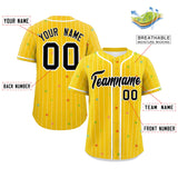 Custom Big Size for Men Stripe Fashion Personalized Star Pattern Authentic Baseball Jersey