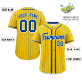 Custom Stripe Fashion Personalized Star Pattern Authentic Classic Style Baseball Jersey