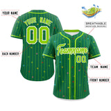 Custom Stripe Fashion Personalized Star Pattern Authentic Baseball Jersey 