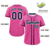 Custom Stripe Fashion Personalized Star Pattern Special style Authentic Baseball Jersey