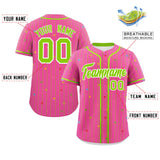 Custom Stripe Fashion Personalized Star Pattern Authentic Classic Style Baseball Jersey