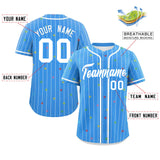 Custom Stripe Fashion Personalized Star Pattern Special style Authentic Baseball Jersey