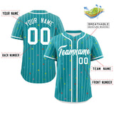 Custom Stripe Fashion Personalized Star Pattern Classic Style Authentic Baseball Jersey