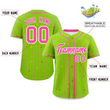 Custom Stripe Fashion Personalized Star Pattern Authentic Classic Style Baseball Jersey