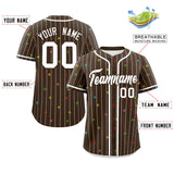 Custom Big Size for Men Stripe Fashion Personalized Star Pattern Authentic Baseball Jersey