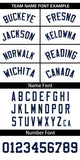 Custom Gradient Side Personalized for Men/Women Star Pattern Authentic Baseball Jersey