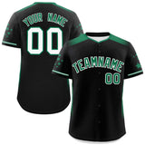 Custom Gradient Side Personalized for Men/Women Star Pattern Authentic Baseball Jersey