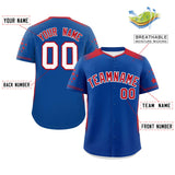 Custom Gradient Side Personalized for Adults Star Pattern Authentic Baseball Jersey