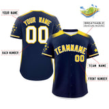 Custom Gradient Side Personalized for Men/Women Star Pattern Authentic Baseball Jersey