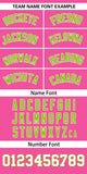 Custom Gradient Side Personalized for Men/Women Star Pattern Authentic Baseball Jersey