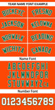 Custom Gradient Side Personalized for Adults Star Pattern Authentic Baseball Jersey