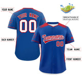 Custom Gradient Side Personalized Star Pattern Authentic Baseball Jersey for Adults