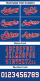 Custom Gradient Side Personalized Star Pattern Authentic Baseball Jersey for Adults