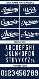 Custom Gradient Side Personalized Star Pattern Authentic Baseball Jersey Classic Style