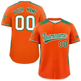Custom Gradient Side Personalized Star Pattern Authentic Baseball Jersey for Adults