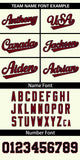 Custom Gradient Side Personalized Star Pattern Authentic Baseball Jersey Classic Style