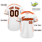 Custom Gradient Side Personalized Star for Men Pattern Authentic Baseball Jersey