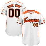 Custom Gradient Side Personalized Star for Men Pattern Authentic Baseball Jersey