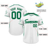 Custom Gradient Side Personalized Star for Adults Pattern Authentic Baseball Jersey