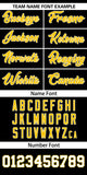 Custom Gradient Side Personalized Star for Men/Women Pattern Authentic Baseball Jersey