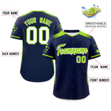 Custom Gradient Side Personalized Star for Men Pattern Authentic Baseball Jersey