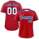 Custom Gradient Side Personalized Star for Men Pattern Authentic Baseball Jersey