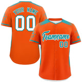 Custom Gradient Side Personalized Star for Men Pattern Authentic Baseball Jersey