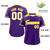 Custom Gradient Side Personalized Star for Men Pattern Authentic Baseball Jersey