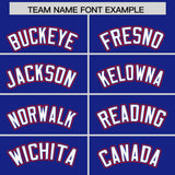 Custom Royal Red and White Raglan Sleeves Authentic Baseball Jersey