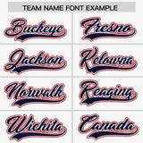 Custom White Red and Navy Raglan Sleeves Authentic Baseball Jersey