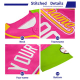 Custom Aqua Purple and Gold Raglan Sleeves Authentic Baseball Jersey