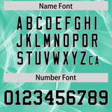 Custom Bright Green Fumes Graffiti Pattern Authentic Baseball Jersey