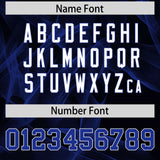 Custom Black Fumes Graffiti Pattern Authentic Baseball Jersey