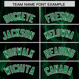 Custom Black Fumes Graffiti Pattern Authentic Baseball Jersey