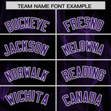 Custom Black Fumes Graffiti Pattern Authentic Baseball Jersey