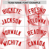 Custom White Fumes Graffiti Pattern Authentic Baseball Jersey