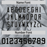 Custom Silver Fumes Graffiti Pattern Authentic Baseball Jersey