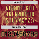 Custom Crimson Fumes Graffiti Pattern Authentic Baseball Jersey