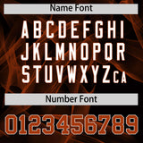 Custom Black Fumes Graffiti Pattern Authentic Baseball Jersey