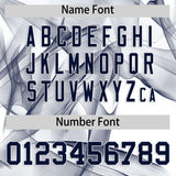 Custom White Fumes Graffiti Pattern Authentic Baseball Jersey