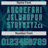 Custom Navy Fumes Graffiti Pattern Authentic Baseball Jersey